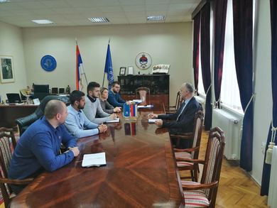 Ректор разговарао са новоизабраним руководством Студентског парламента
