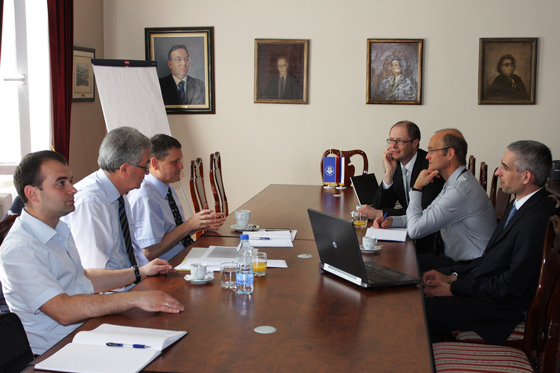 NORWEGIAN PARTNERS VISIT THE UNIVERSITY OF BANJA LUKA REGARDING THE BANOROB PROJECT