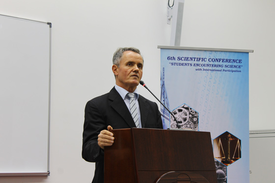 Rektor prof. dr Stanko Stanić