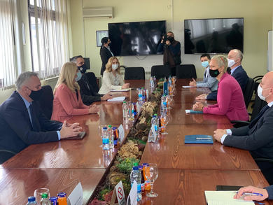 President of RS Željka Cvijanović Visited the Faculty of Forestry