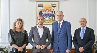 Rector Gajanin Talked with Mayor Stanivuković 