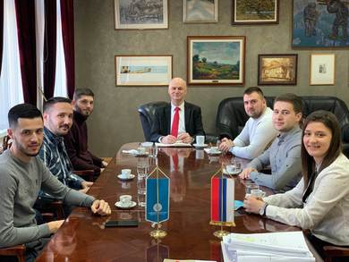 Rector Talked With the Newly Elected Leadership of the Students' Parliament