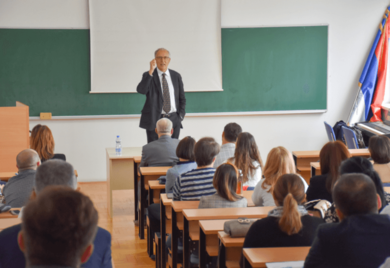 Profesor Mojović održao predavanje na Filozofskom fakultetu