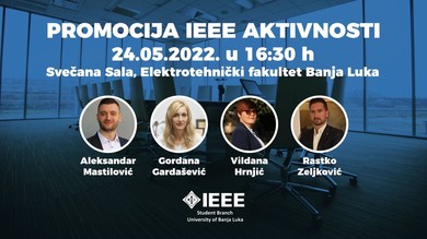 Promocija aktivnosti IEEE studentskog ogranka Univerziteta u Banjoj Luci