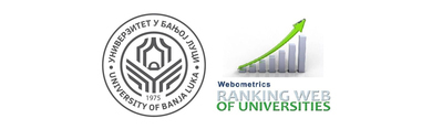 New Progress of the University of Banja Luka on Webometrics World Ranking  