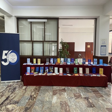 50 years of the Faculty of Law - Exhibition of the publishing activity