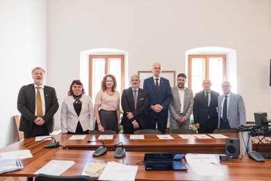 Rector Gajanin at the session of the Rectors’ Board of Across Alliance
