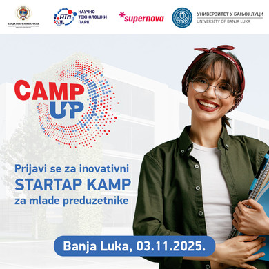 Poziv za prijave na „CampUp 2025ˮ