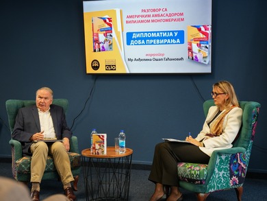 Ambasador Montgomeri boravio na Filozofskom 