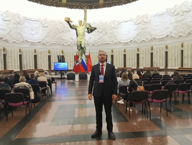 Doc. Ožegović na konferenciji o Nirnbergu u Moskvi