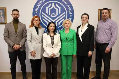 Visit from the representatives of the Financial University