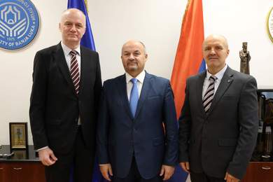 Rector Gajanin met with Ambassador Kovačević