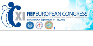 XI FIEP европски конгрес: Бања Лука,             14-18. 09. 2016. године