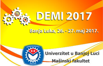 13th International Conference DEMI 2017- First call