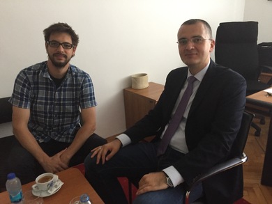 Ondrej Zila, PhD, visited the University of Banja Luka