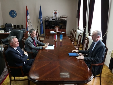Ректор се састао са министром Пашалићем