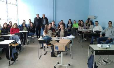 Faculty of Agriculture: Visiting high schools in East Herzegovina