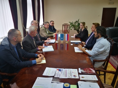 Rector Zigaljev Visited the University of Banja Luka