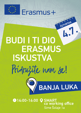 Информативно-промотивни догађај за програм размјене ЕРАЗМУС+