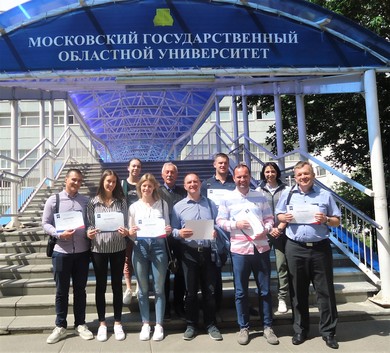 Professors and Students Visited Moscow
