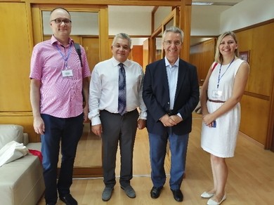 Meeting Between the Representatives of the University of Banja Luka and the University of Thessaloniki